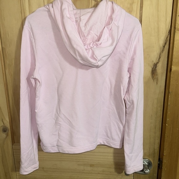 Adidas Light Pink Hoodie with Graphic Logo - Picture 3 of 5